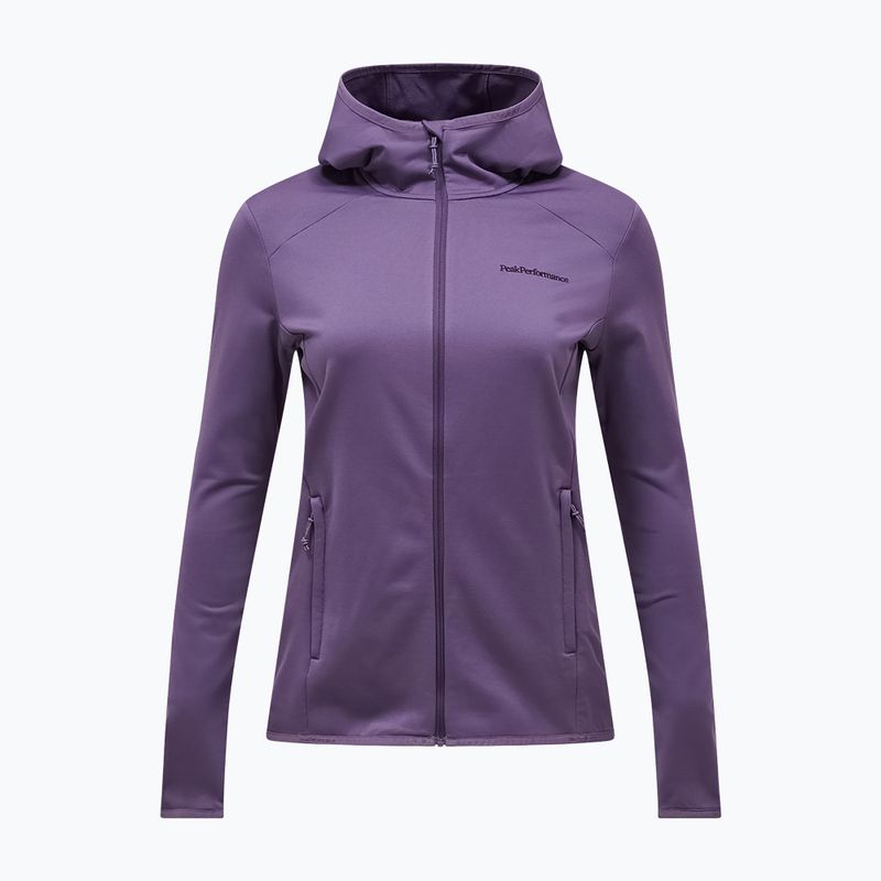 Dámská trekingová mikina Peak Performance Light Zip Hood montana grape 5