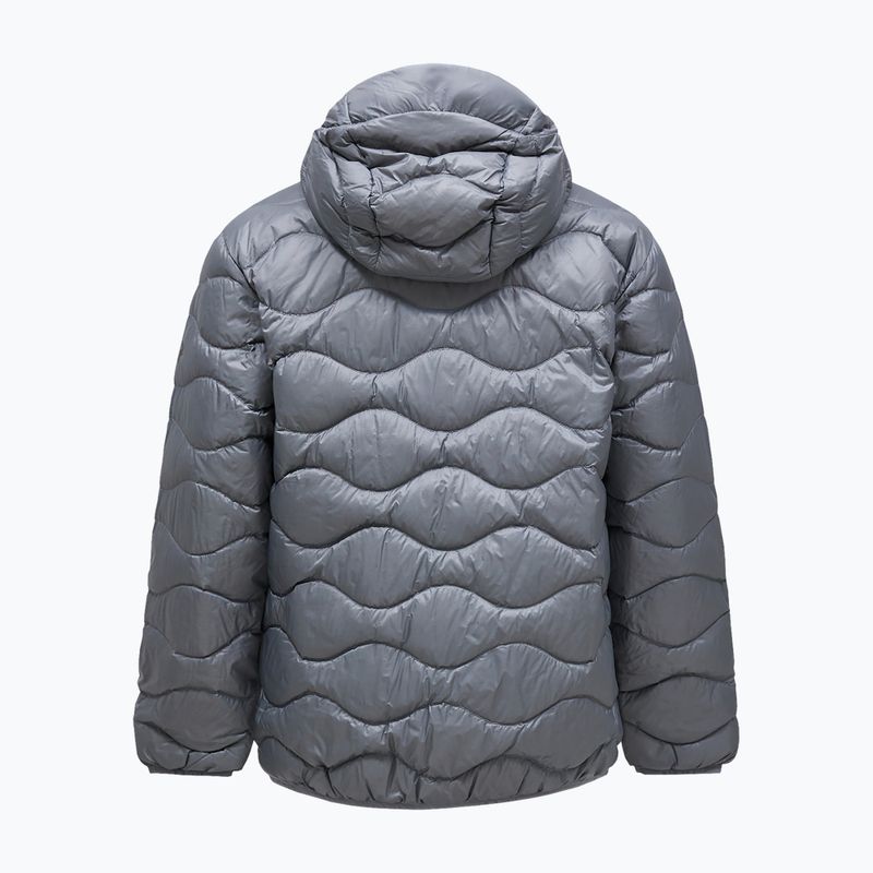 Pánská péřová bunda Peak Performance Helium Down Hood lt grey/antarctica 6
