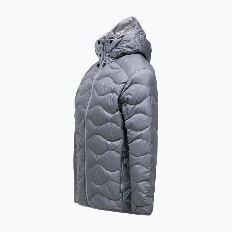 Pánská péřová bunda Peak Performance Helium Down Hood lt grey/antarctica 7