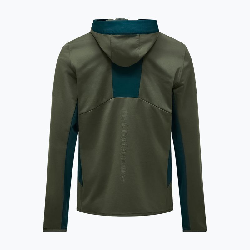 Pánská mikina Peak Performance Utility Light Zip pine needle/ponderosa pine 4