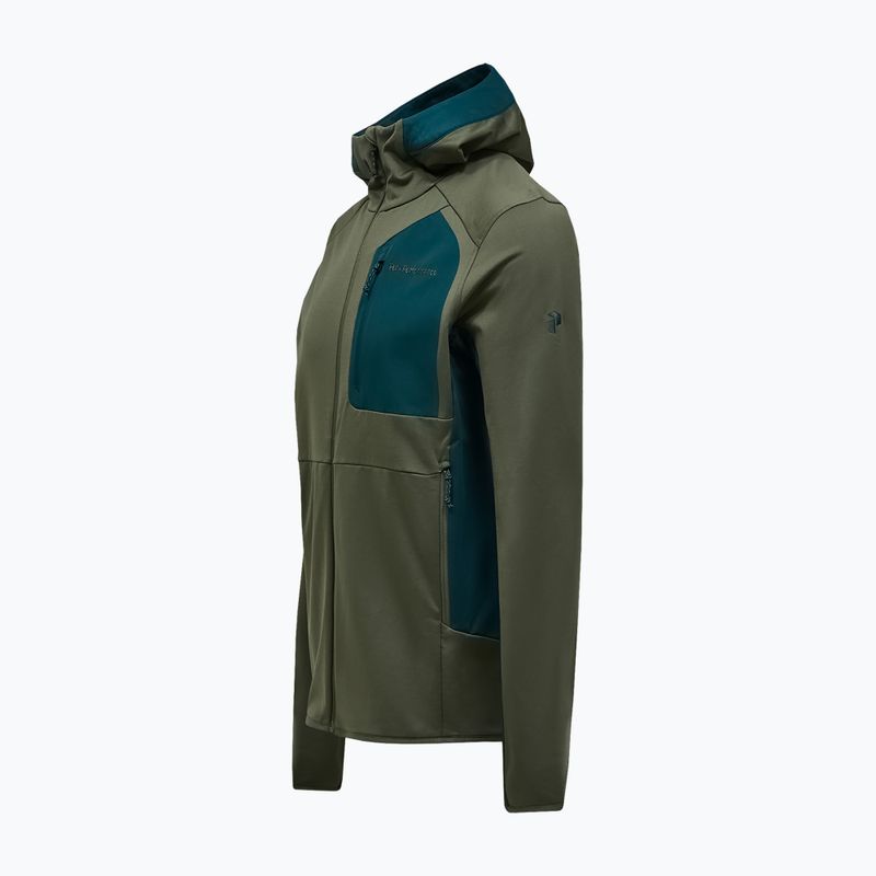 Pánská mikina Peak Performance Utility Light Zip pine needle/ponderosa pine 5