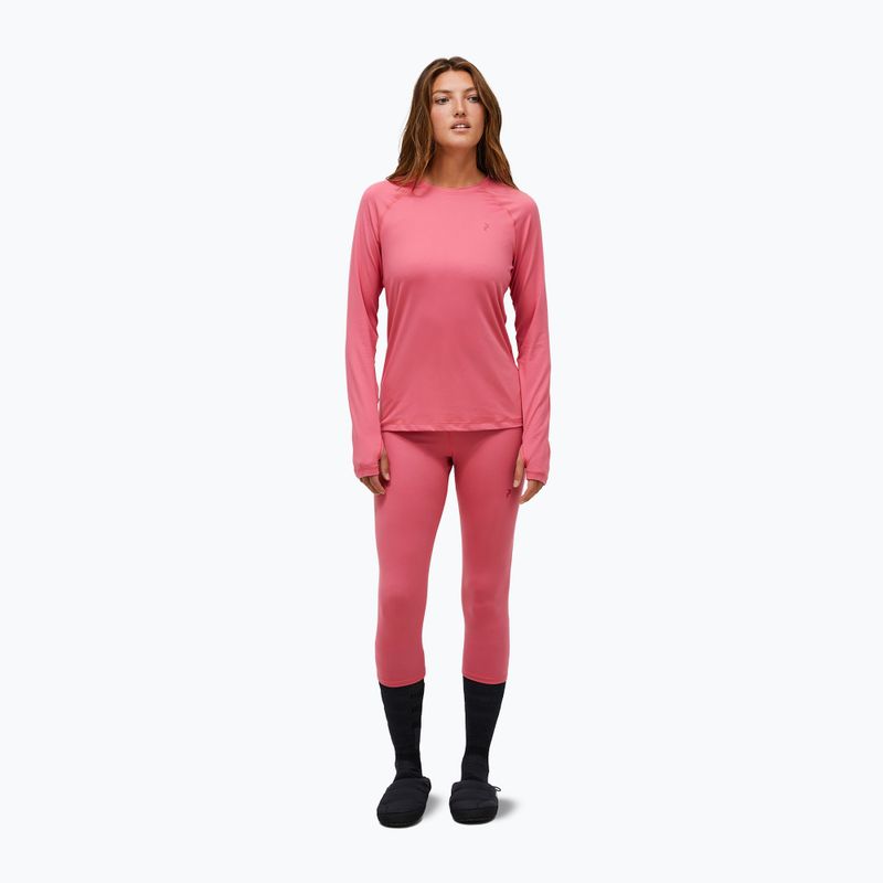 Dámská termo mikina Peak Performance Spirit Crew mountain blush 2