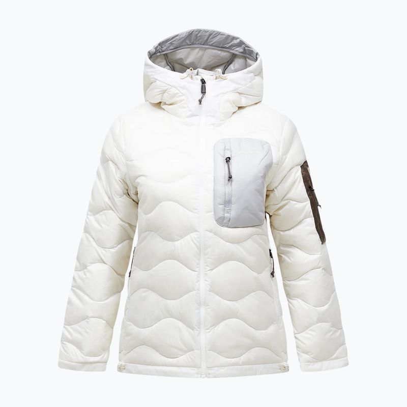 Dámská péřová bunda Peak Performance Helium Utility Down offwhite/antarctica 6