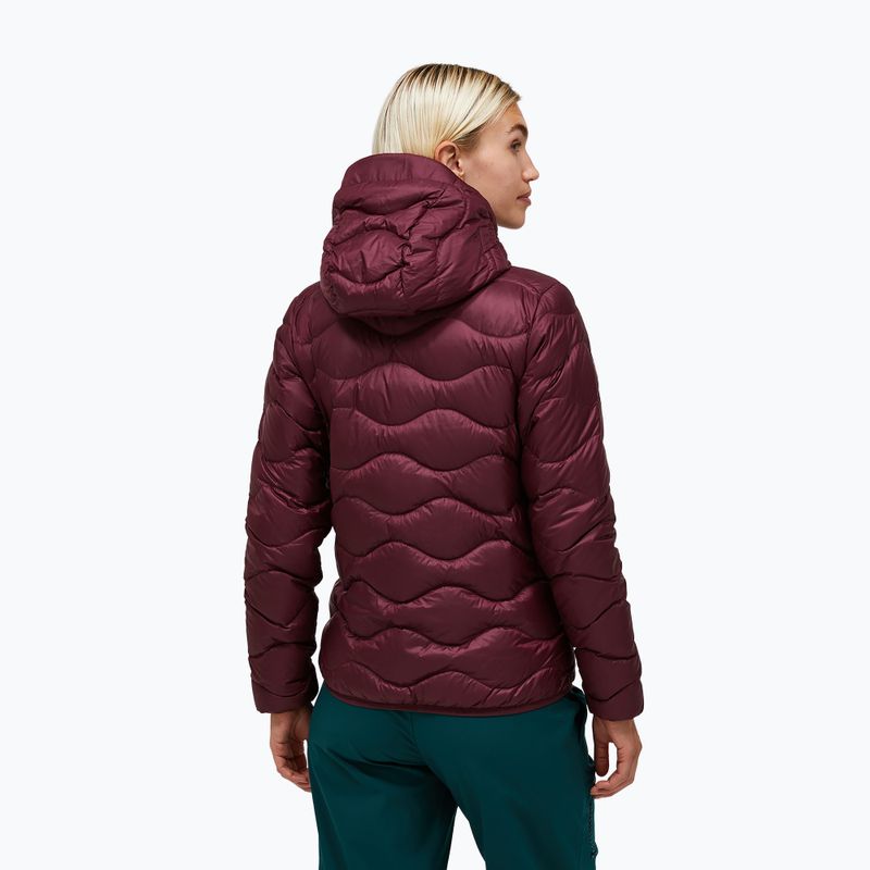 Dámská péřová bunda Peak Performance Helium Down Hood Porto/Mountain Blush 3