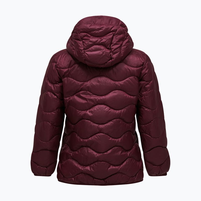 Dámská péřová bunda Peak Performance Helium Down Hood Porto/Mountain Blush 7