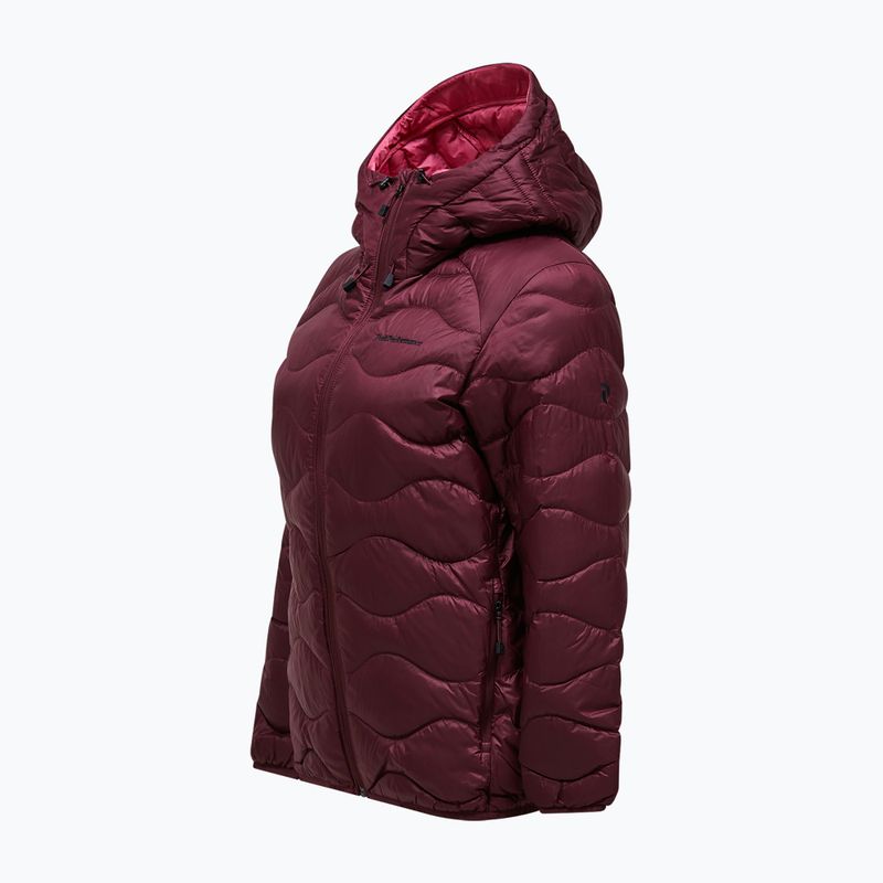 Dámská péřová bunda Peak Performance Helium Down Hood Porto/Mountain Blush 8