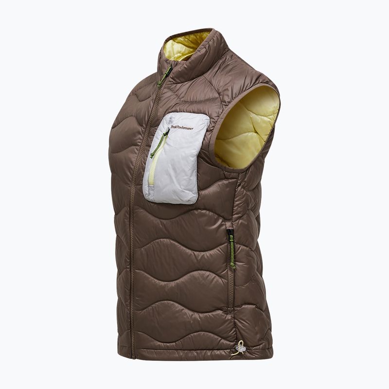 Dámská vesta Peak Performance Helium Utility Down terrain tan/antarctica 7