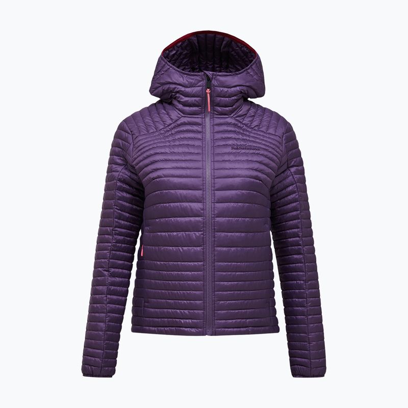 Dámská zateplená bunda Peak Performance Monolight Synthetic Hood montana grape 5