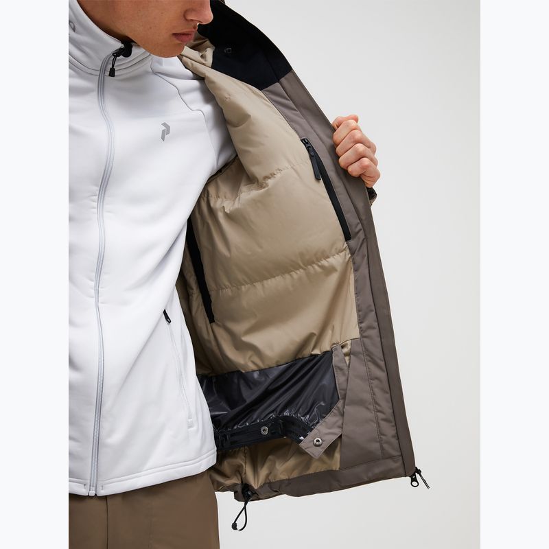 Pánská bunda Peak Performance Alpine GTX 2L Insulated Shell terrain tan 7