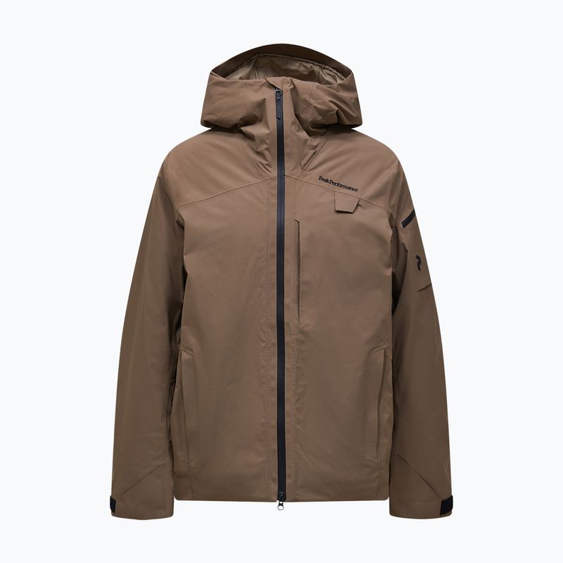 Pánská bunda Peak Performance Alpine GTX 2L Insulated Shell terrain tan 8