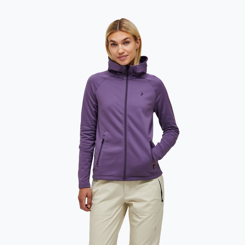 Dámská mikina Peak Performance Rider Essentials montana grape/montana grape