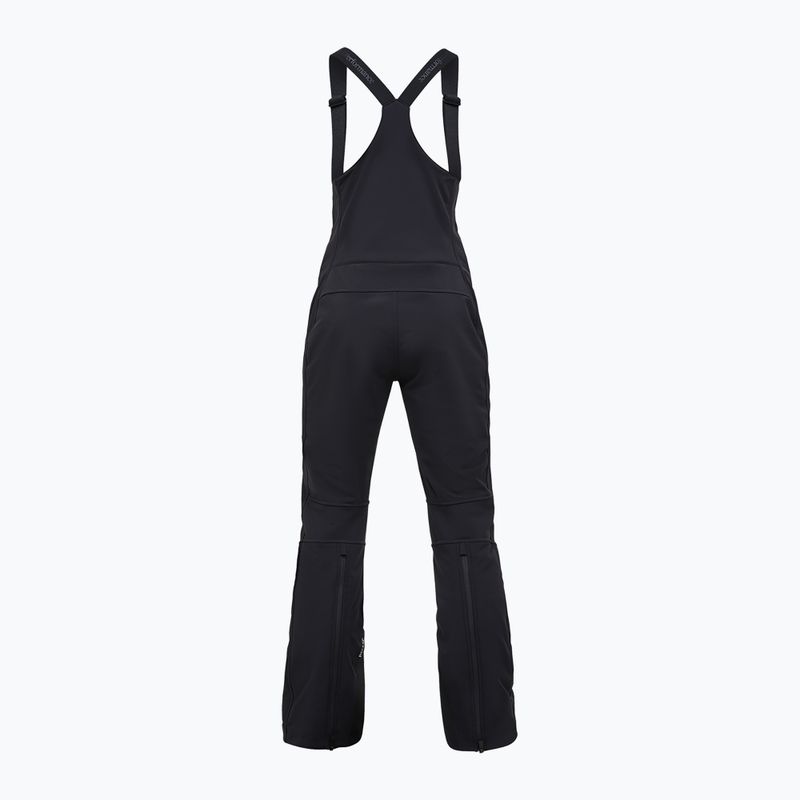 Dámské lyžařské kalhoty Peak Performance Stretch Softshell Bib black 6