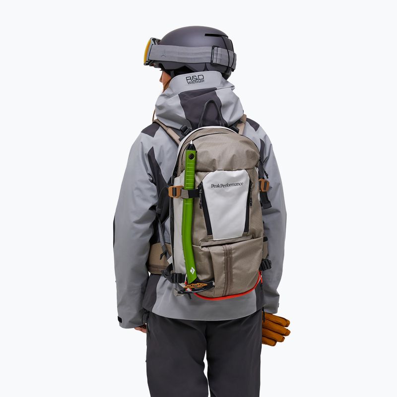 Lyžařský batoh Peak Performance Vertical Ski 20 l avid beige/antarctica 2