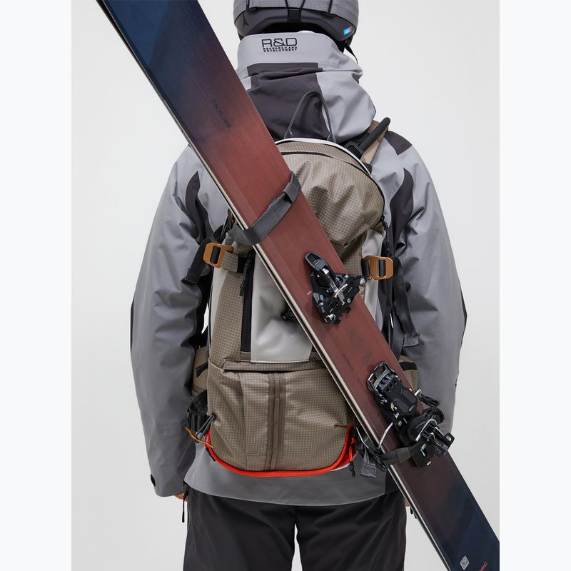 Lyžařský batoh Peak Performance Vertical Ski 20 l avid beige/antarctica 4