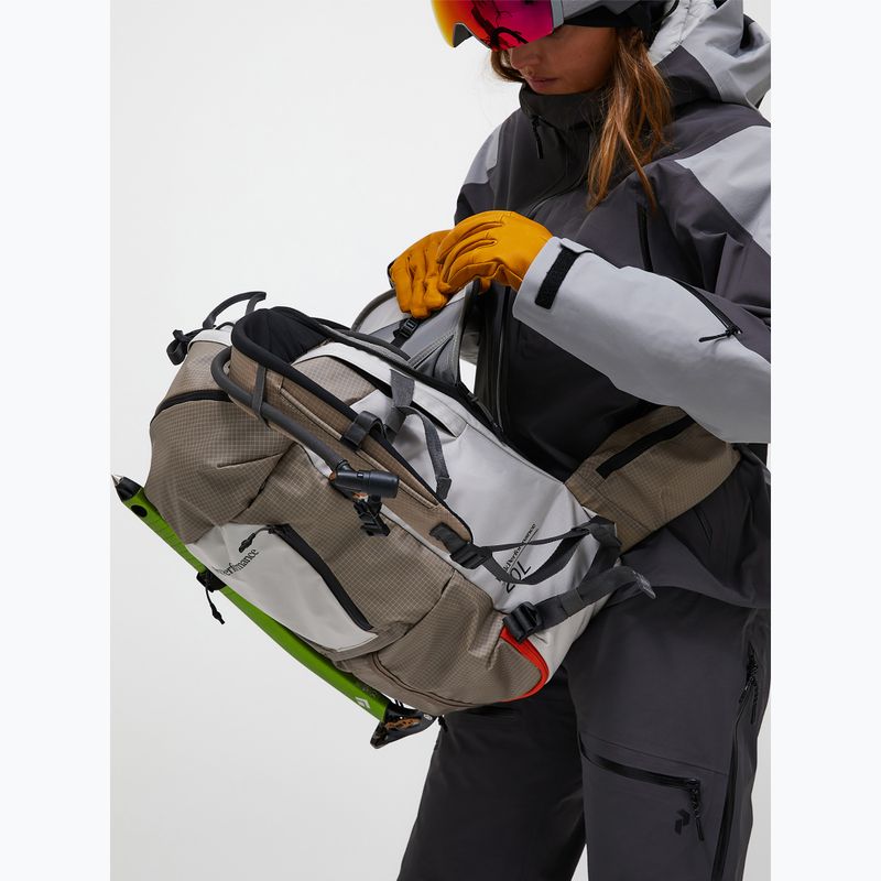 Lyžařský batoh Peak Performance Vertical Ski 20 l avid beige/antarctica 6