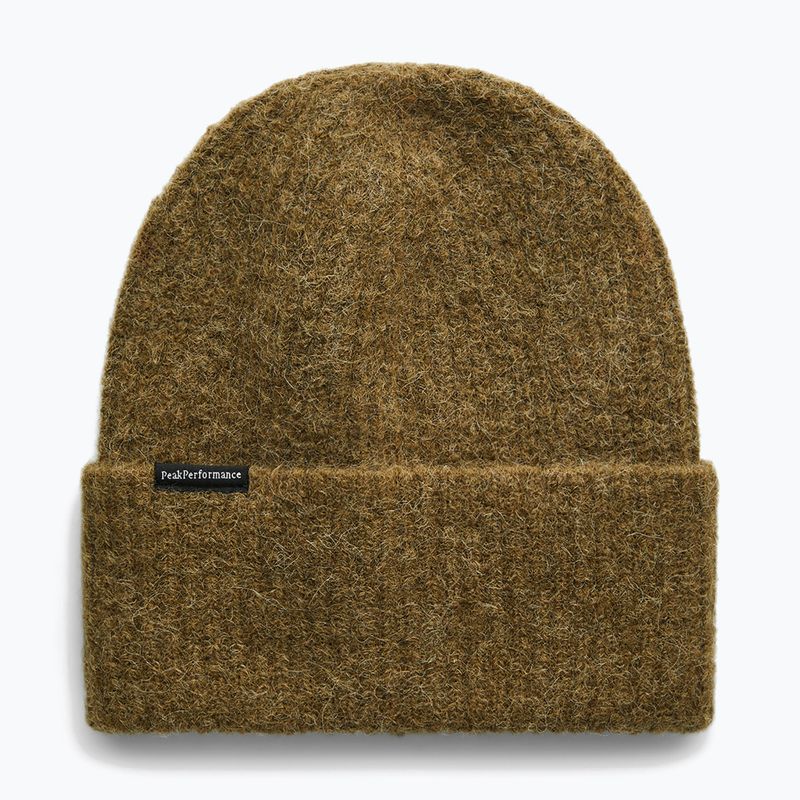Zimní čepice Peak Performance Woolblend meadow moss