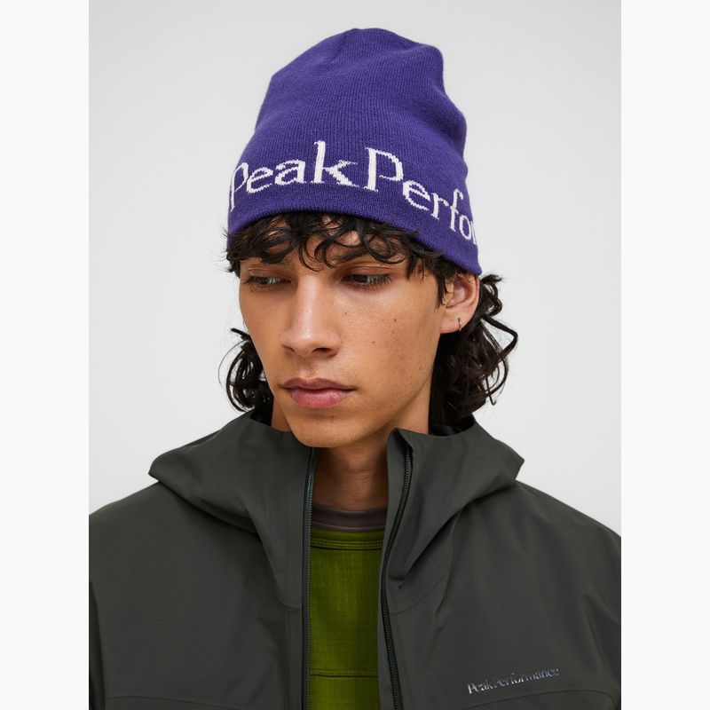 Zimní čepice Peak Performance PP montana grape 2