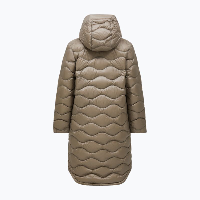Dámský péřový kabát Peak Performance Helium Down Coat 2026 avid beige 2