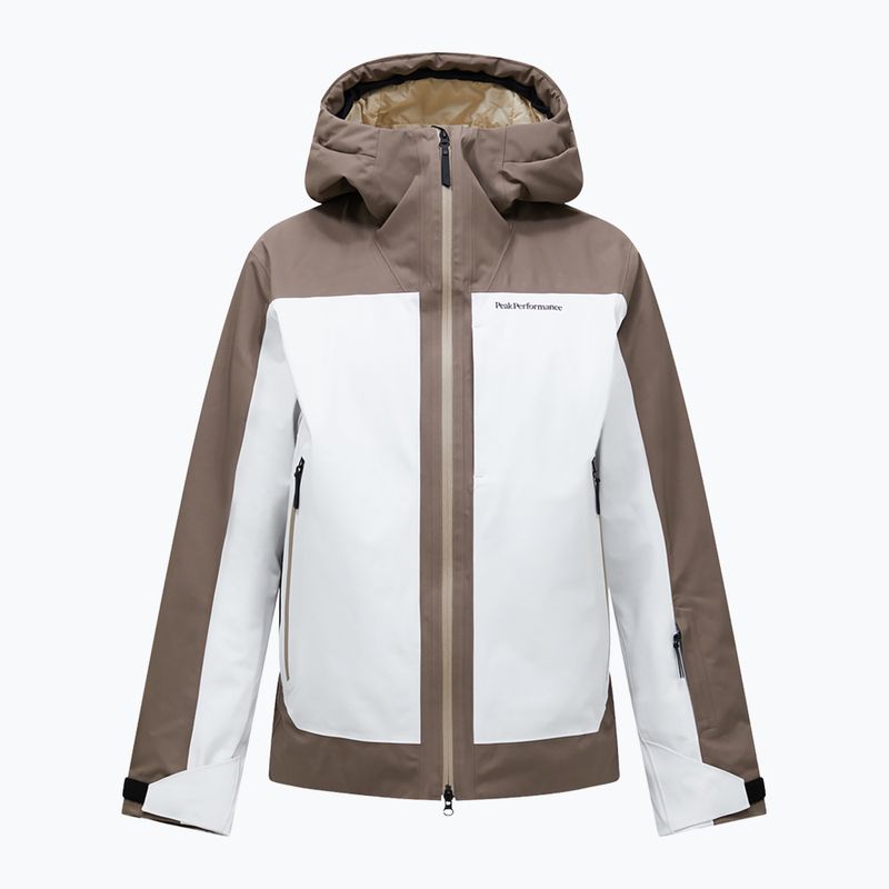 Pánská lyžařská bunda Peak Performance Whitelight Hipe 2L Insulated Shell terrain tan/antarctica