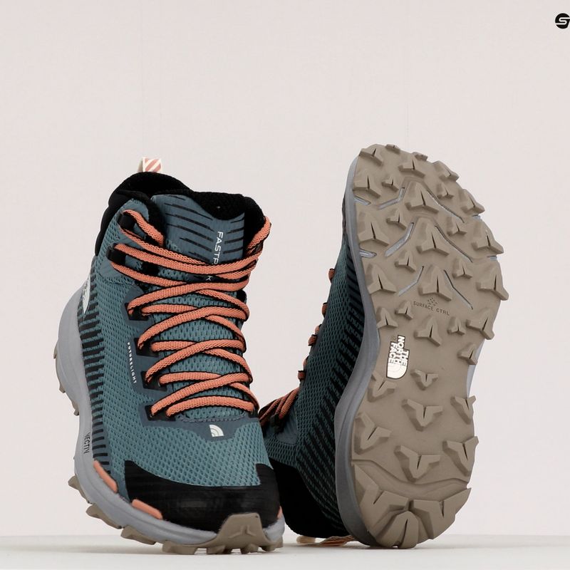 Dámská trekingová obuv The North Face Vectiv Fastpack Mid Futurelight modrá NF0A5JCX4AB1 10