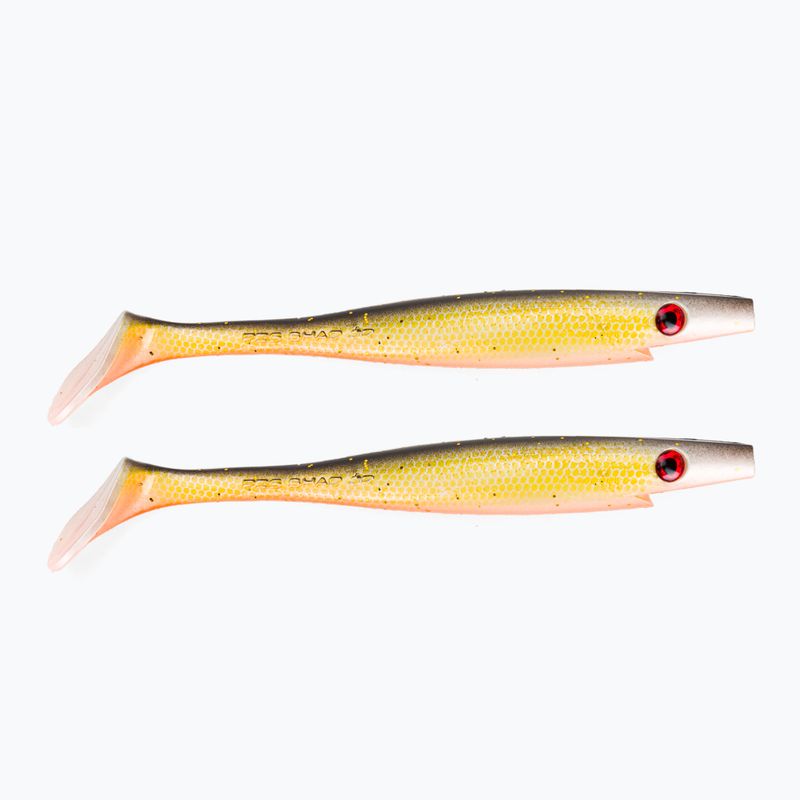 Strike Pro Pig Shad Jr gumová nástraha 2 ks žlutá TEV-SP172C-C041
