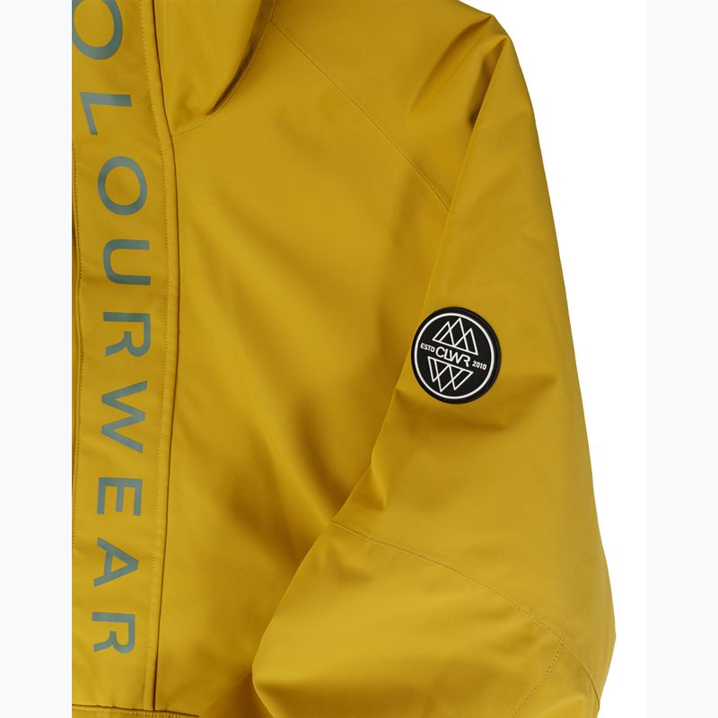 Pánská snowboardová bunda Colourwear Signature Anorak yellow 3