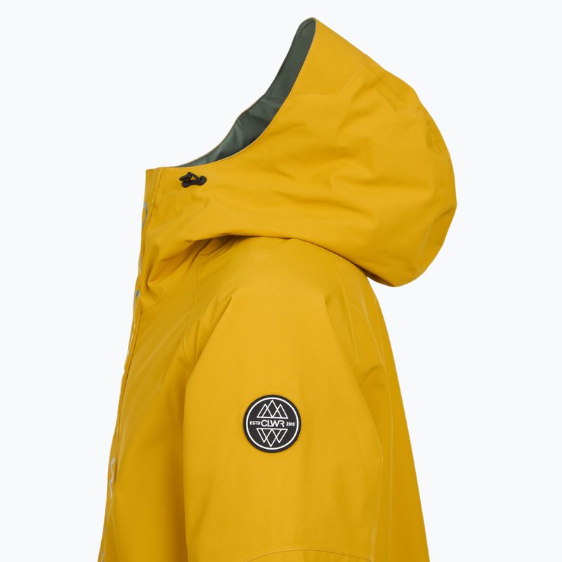 Pánská snowboardová bunda Colourwear Signature Anorak yellow 3