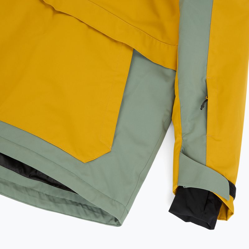 Pánská snowboardová bunda Colourwear Signature Anorak yellow 5