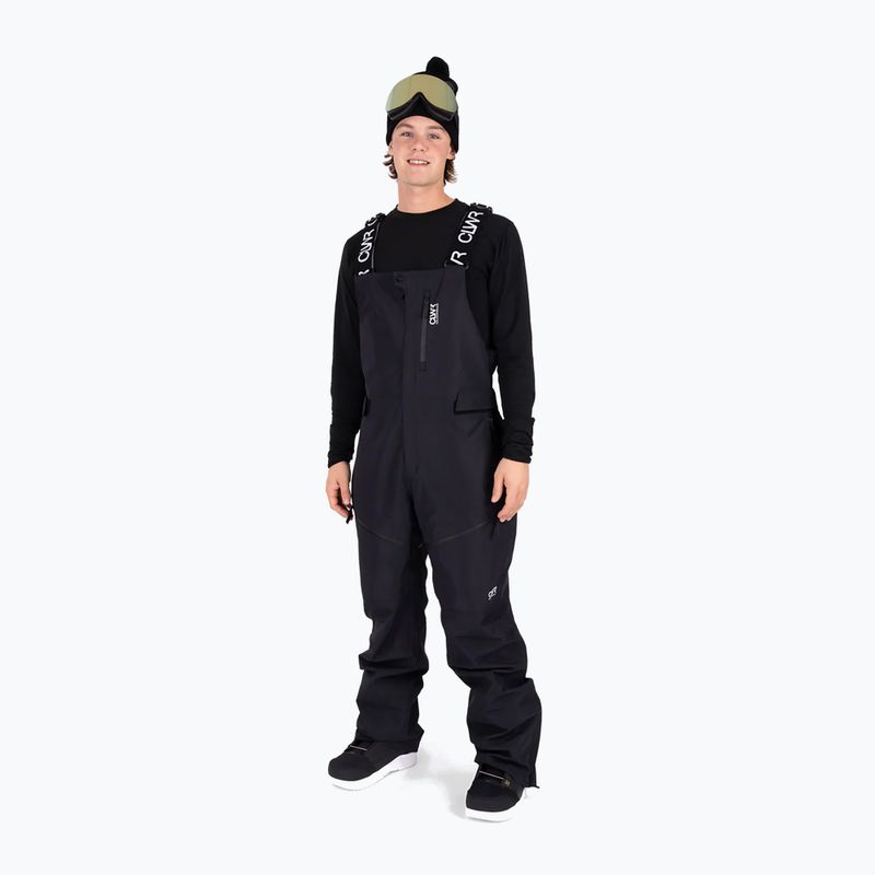 Pánské snowboardové kalhoty Colourwear Slash Bib black