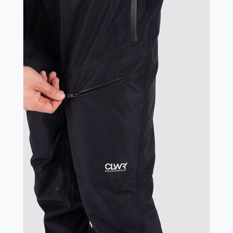Pánské snowboardové kalhoty Colourwear Slash Bib black 6