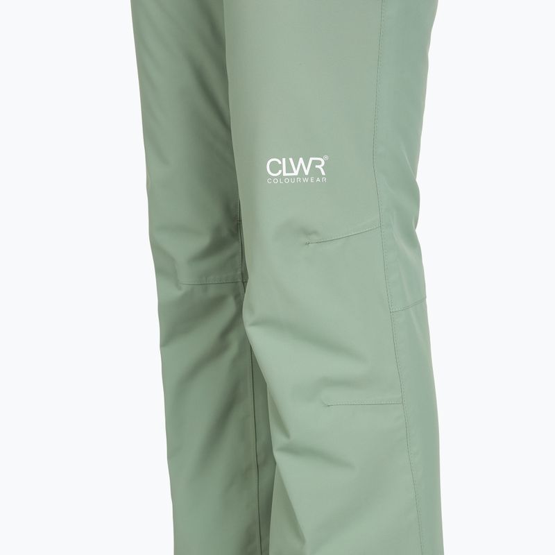 Dámské snowboardové kalhoty Colourwear Cork lt sage 3