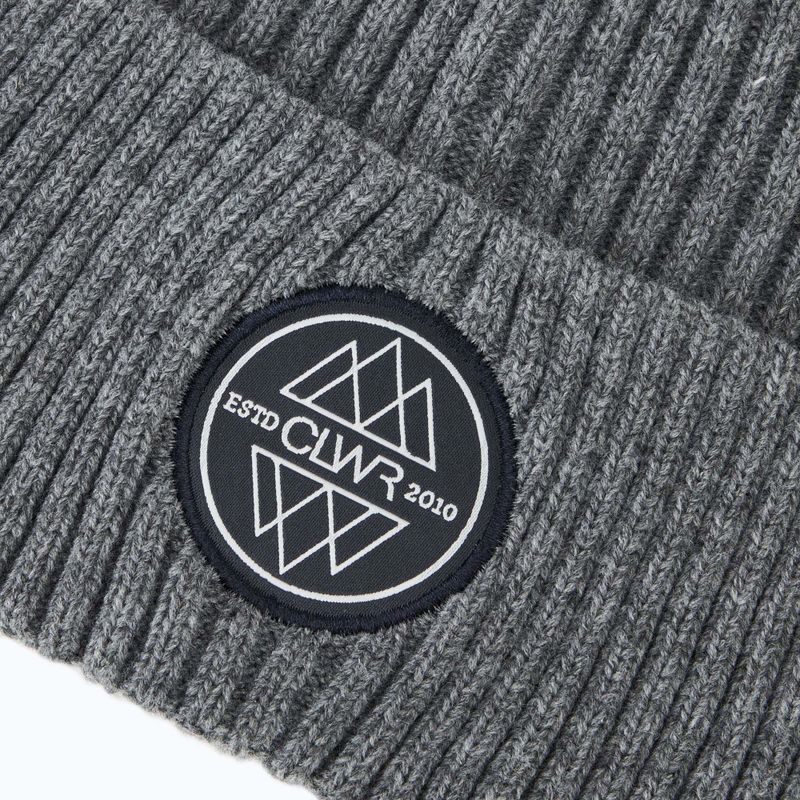 Zimní čepice Colourwear Bonk Badge grey mel 3