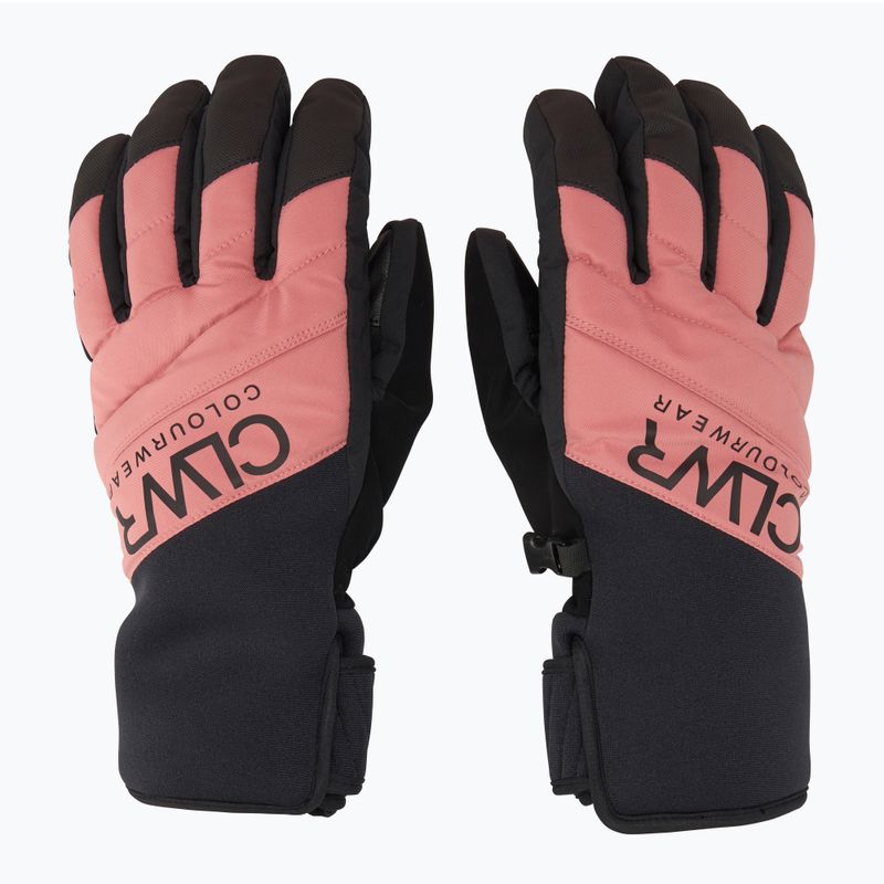 Snowboardové rukavice Colourwear Powder Glove dk rose 2