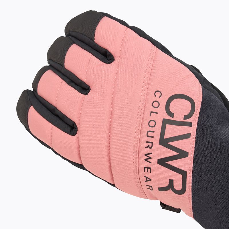 Snowboardové rukavice Colourwear Powder Glove dk rose 4
