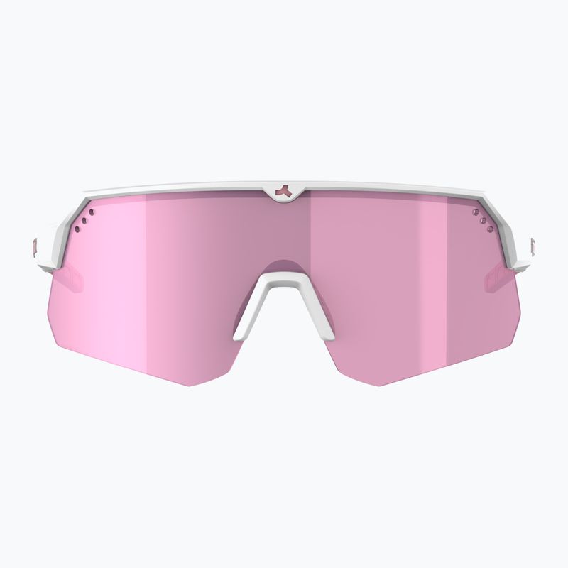 Sluneční brýle Tripoint 001 Treriksroset matt white/brown/pink multi 2
