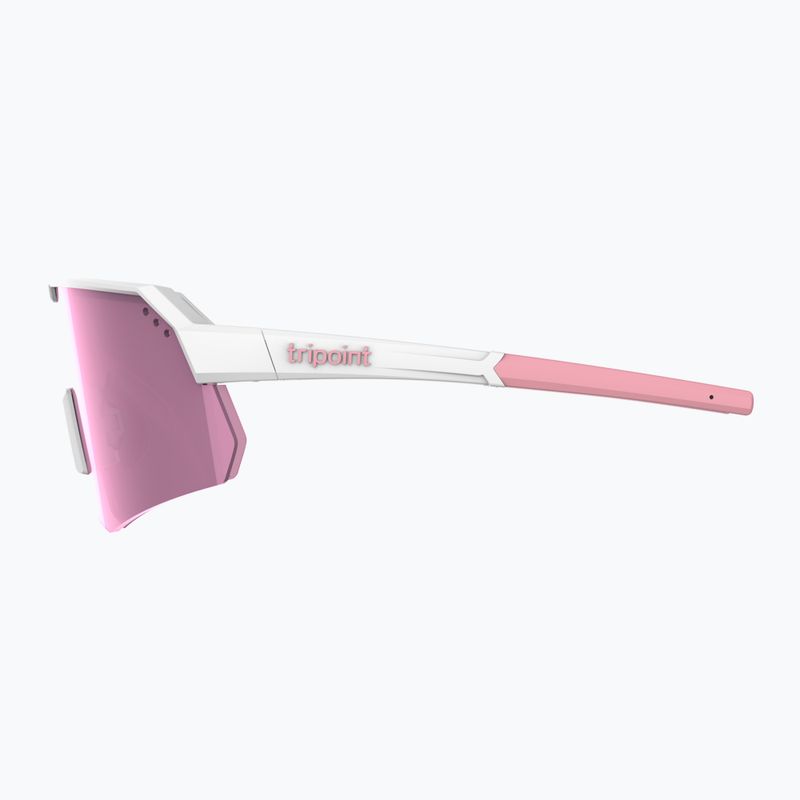 Sluneční brýle Tripoint 001 Treriksroset matt white/brown/pink multi 3