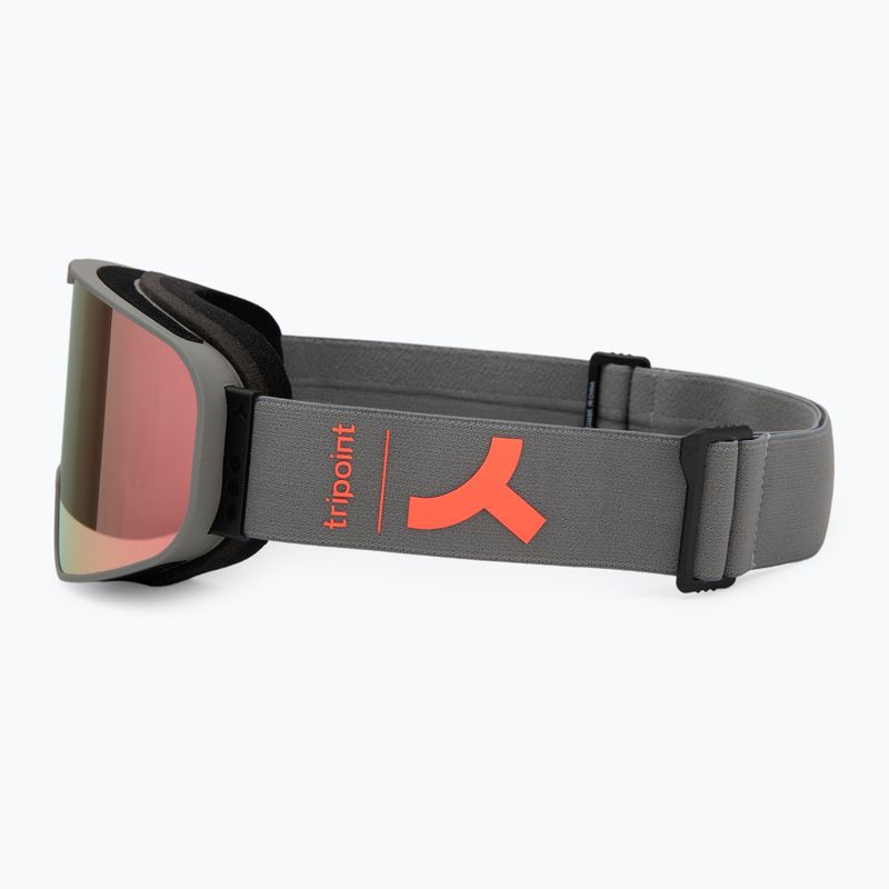 Lyžařské brýle Tripoint 109 Tumba Peak Small matt grey/brown/peach multi 4