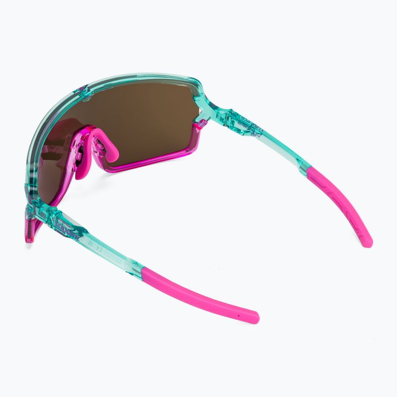 Sluneční brýle Tripoint 008 Lake Prespa X crystal neon turquoise/brown/pink multi 2