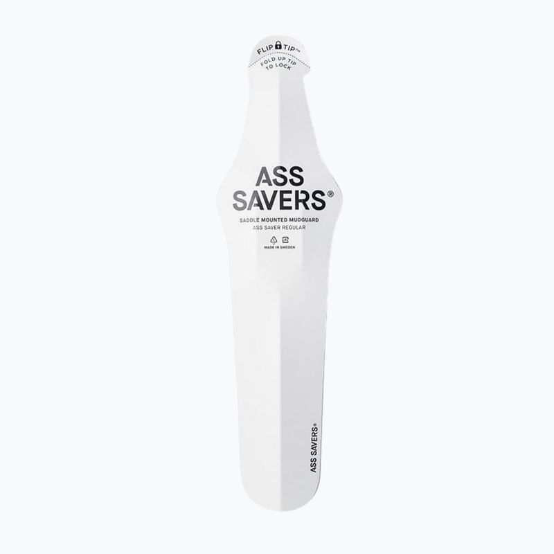 Blatník na kolo Ass Savers Regular bílý