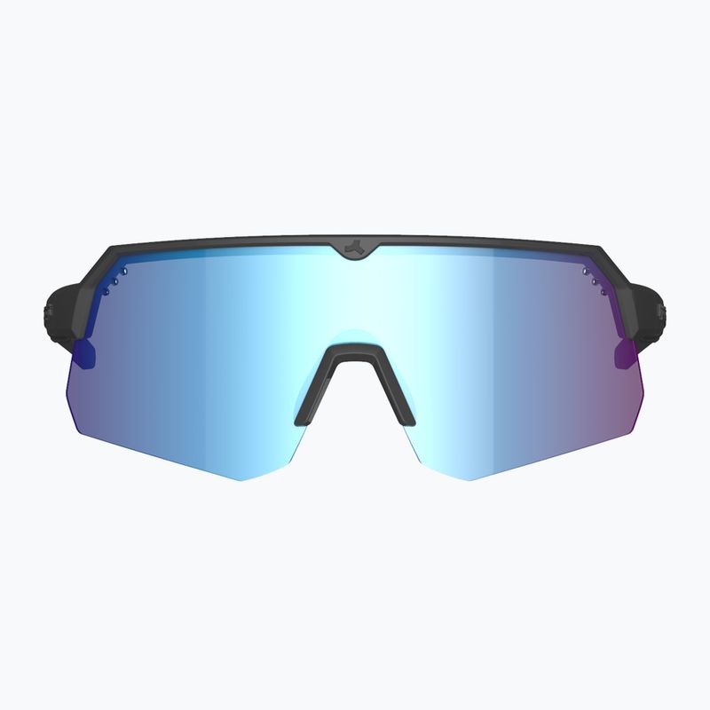 Sluneční brýle Tripoint 001 Treriksroset matt black/smoke/blue multi 2
