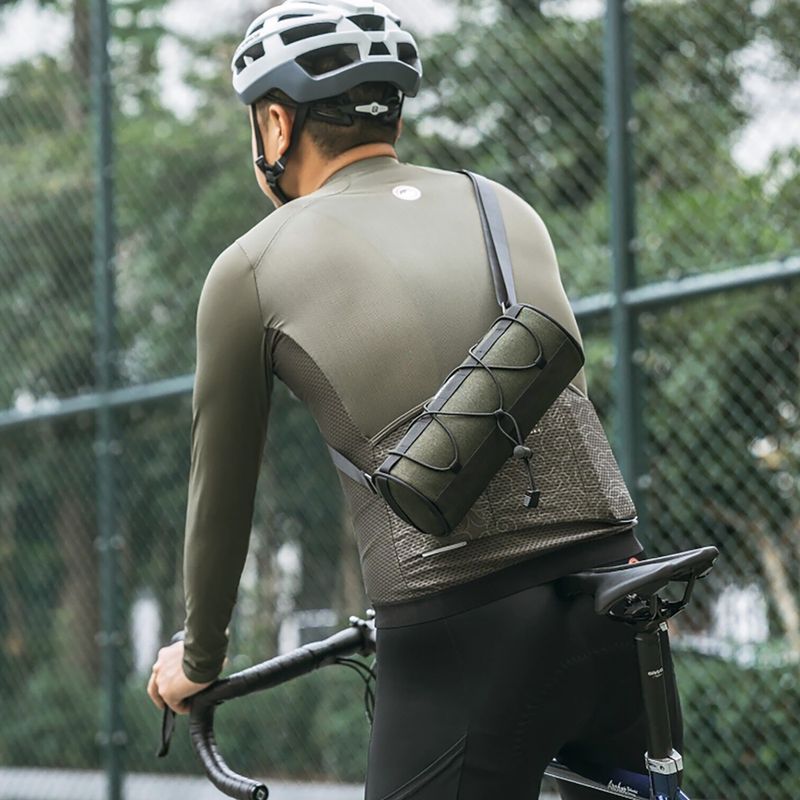 Cyklistická taška Rockbros 30110049001 Bike Front Bag 2 l green/black 12
