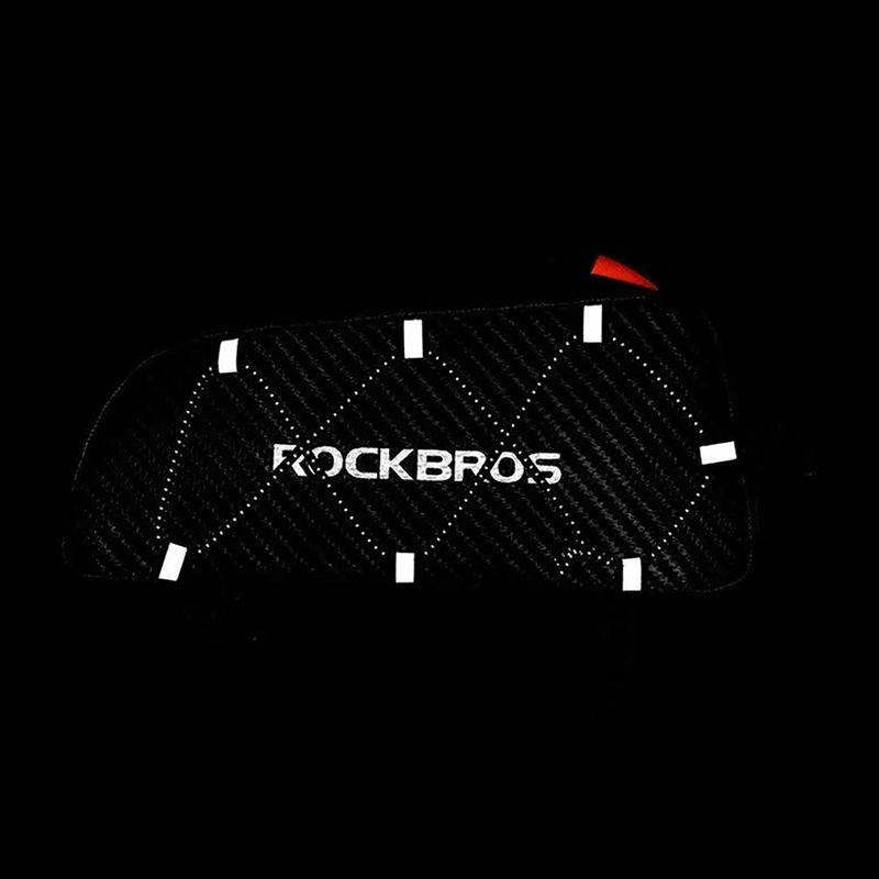 Cyklistická brašna na rám Rockbros 039BK Bike Tube Bag 1 l black 6