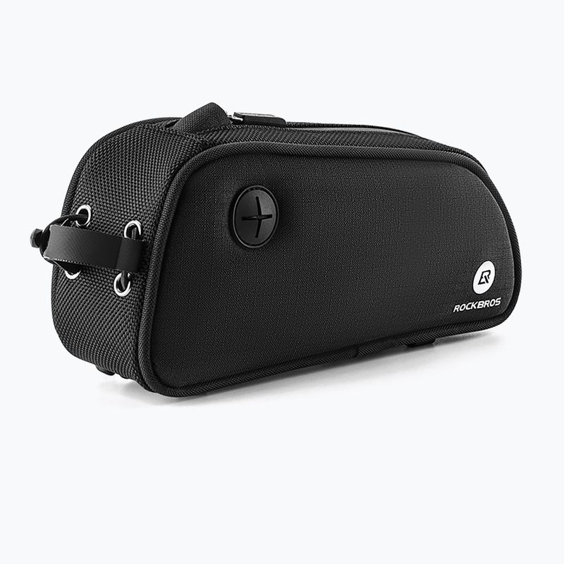 Cyklistická brašna na rám Rockbros 30120096001 MTB Bike Top Tube Bag 1,3 l black 2