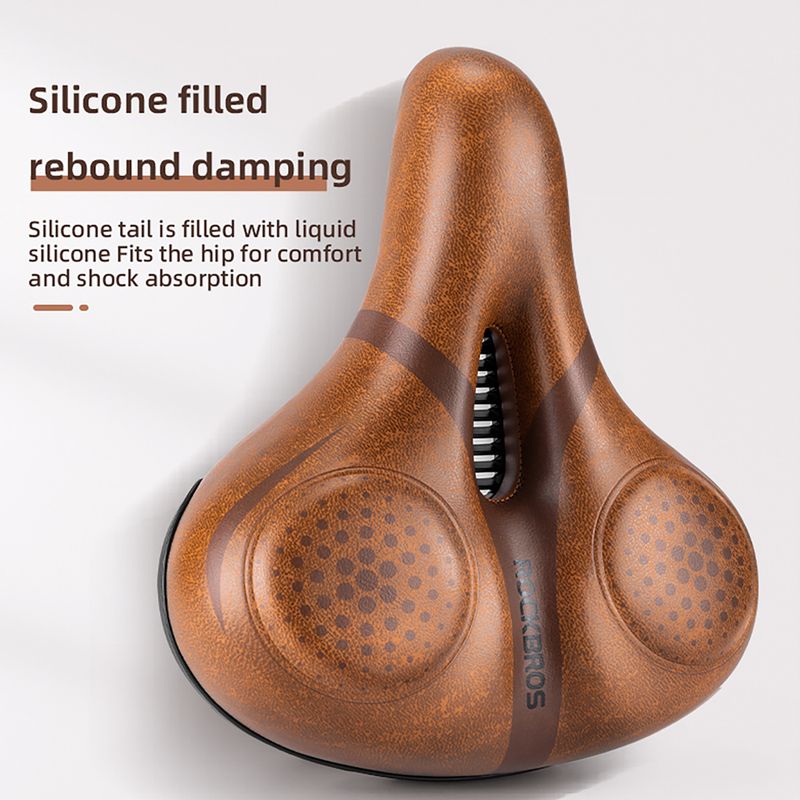 Sedlo na kolo Rockbros 38210006002 brown 2