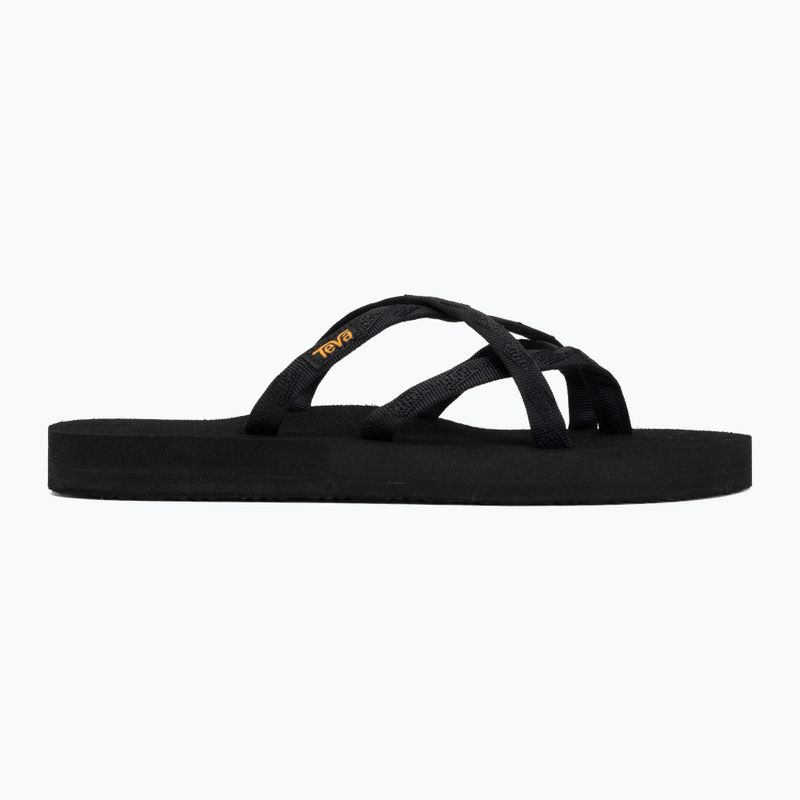 Dámské žabky Teva Olowahu mix b black on black 2