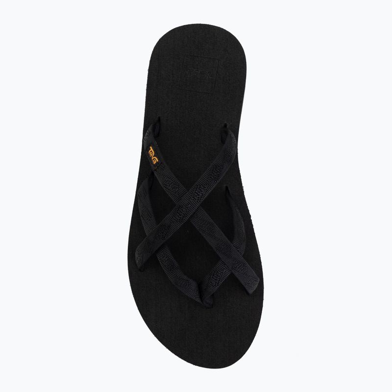 Dámské žabky Teva Olowahu mix b black on black 5