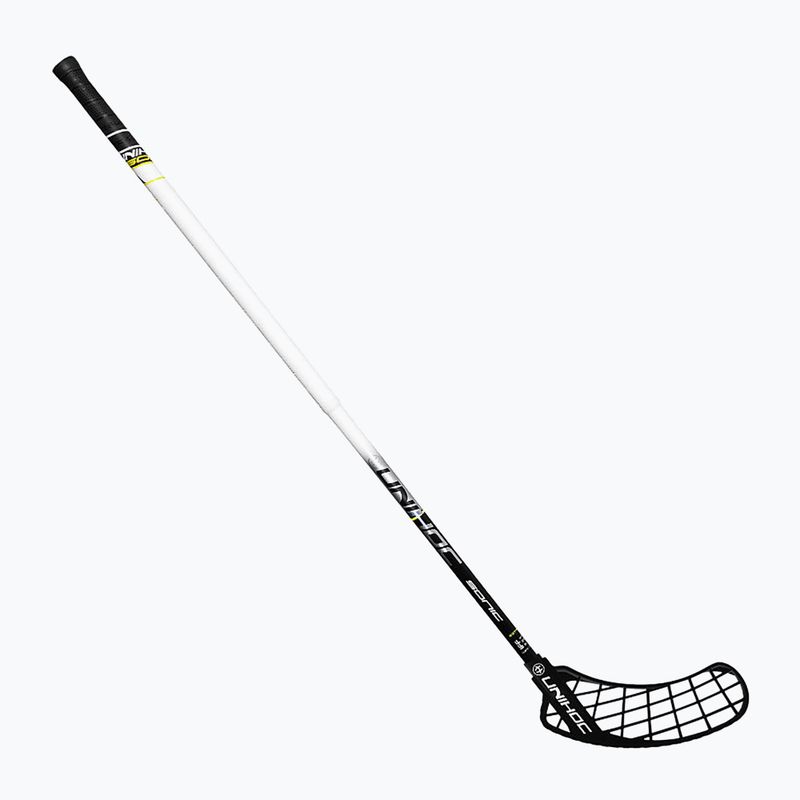 UNIHOC Sonic Top Light II 28 black and white 02688 pánská florbalová hůl 6