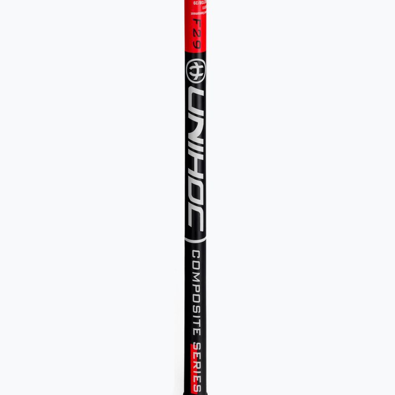 Florbalová hůl UNIHOC Sonic Composite 29 pro leváky černá/červená 04947 3