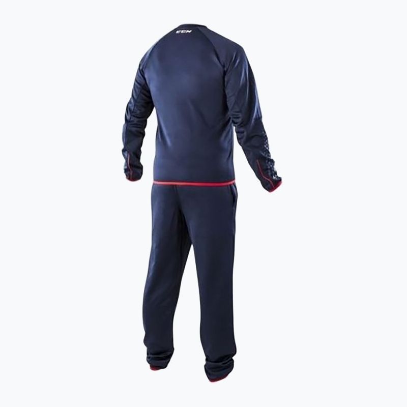 Dětská tepláková souprava CCM Locker Suit JR navy 3