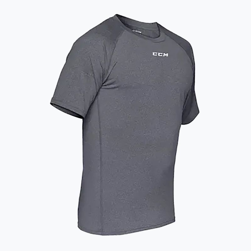 Pánské tričko CCM Ribano Performance Loose Fit SR grey 3